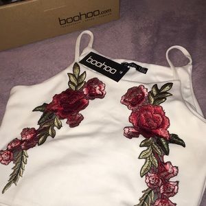 Rose Crop Top